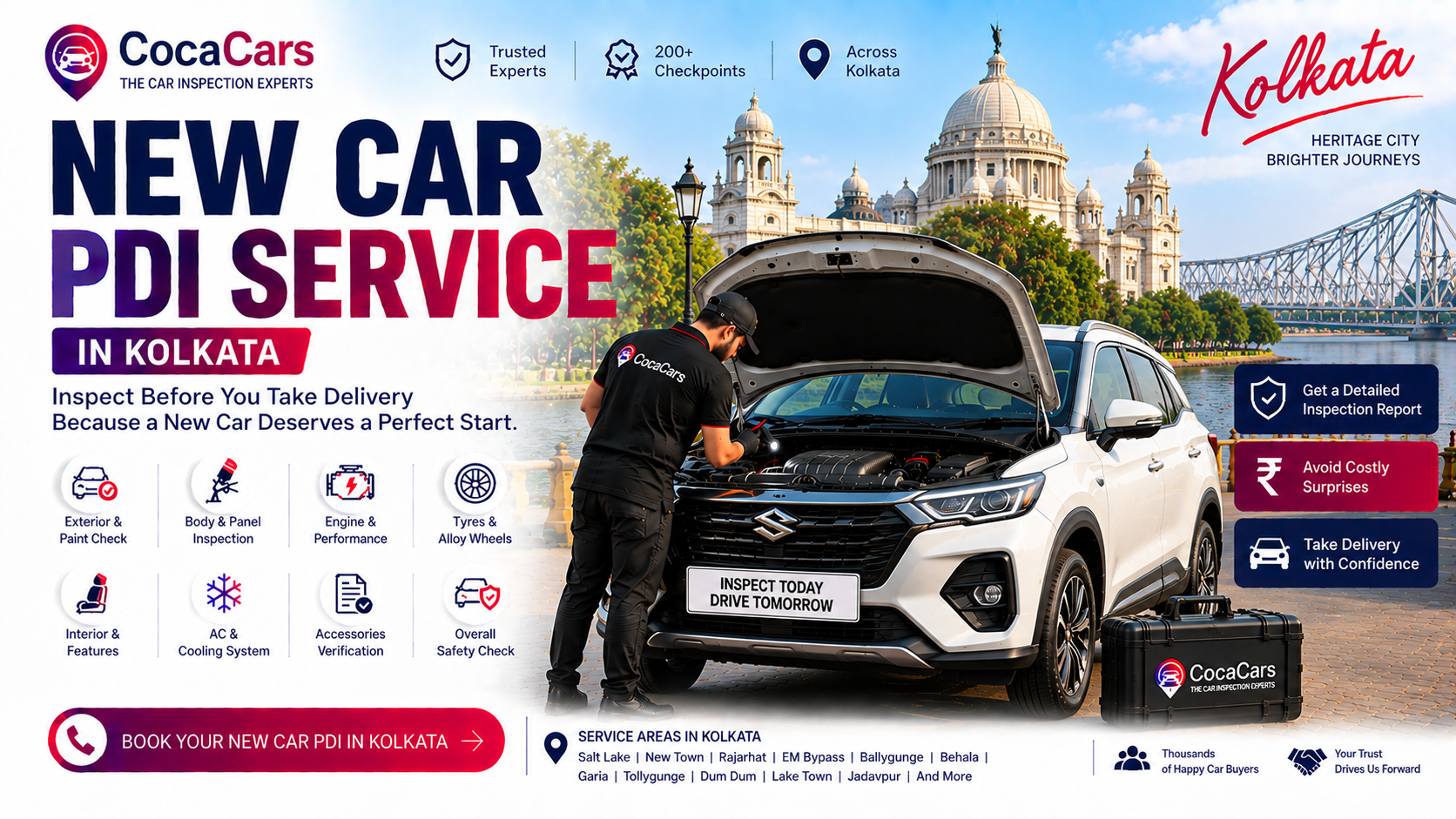 New Car PDI Service in Kolkata