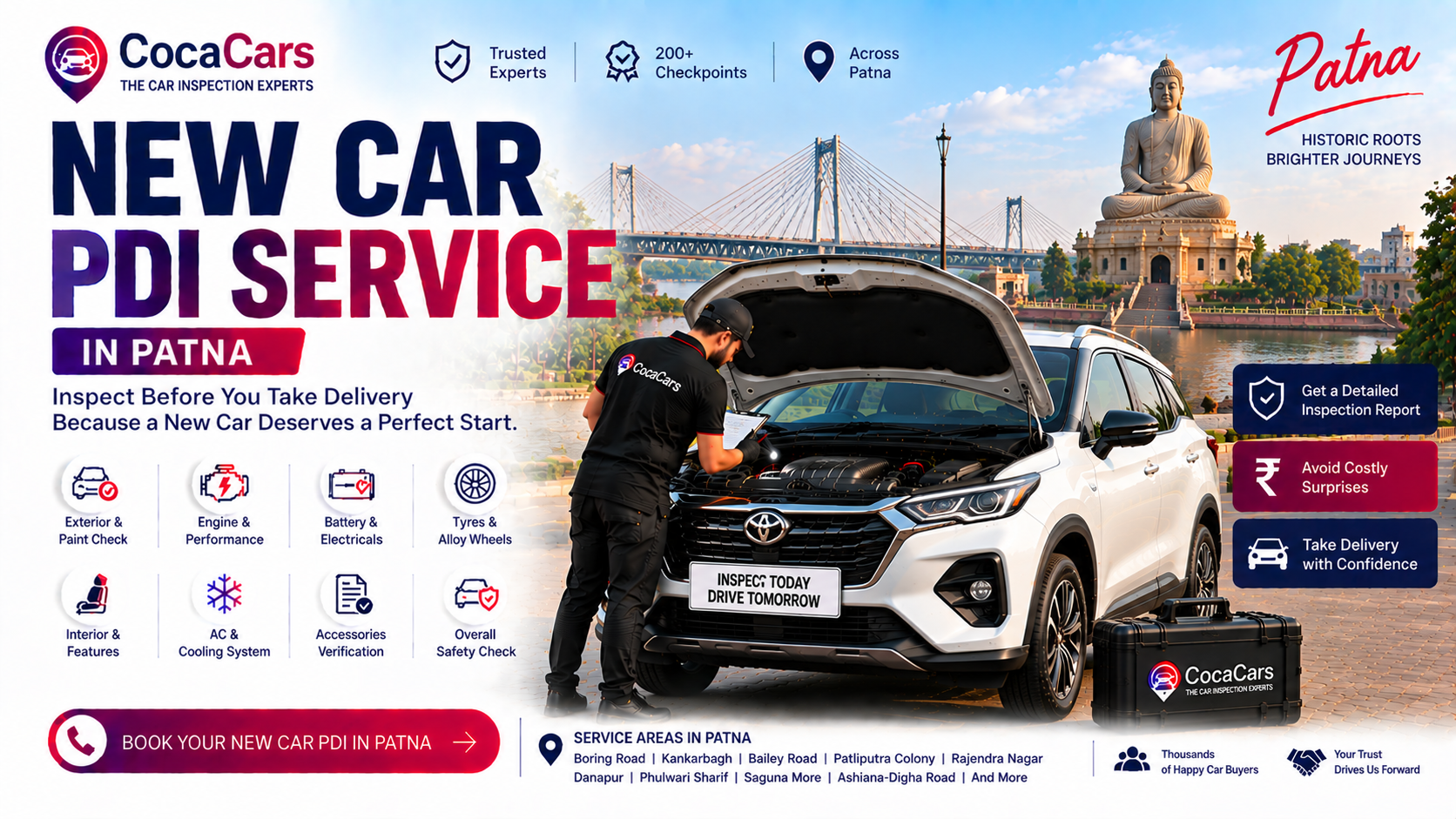 New Car PDI Service in Patna